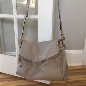 Taupe Kate Spade Satchel Purse